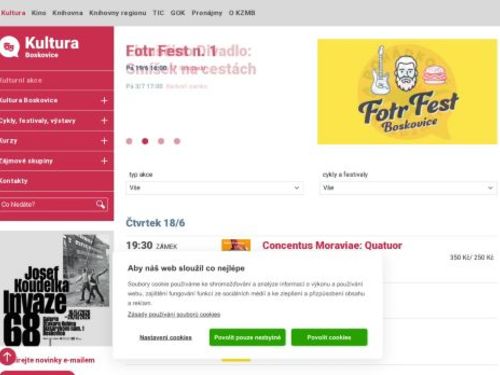 Kulturní zařízení města Boskovice