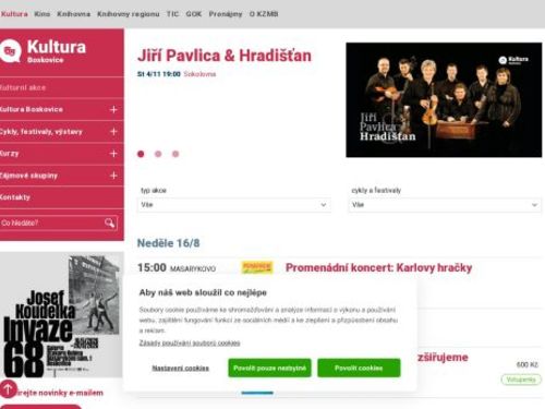 Kulturní zařízení města Boskovice