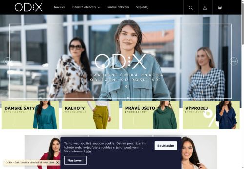 Zobrazit webové stránky ODEX