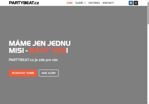 Zobrazit webové stránky PartyBeat
