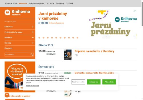 Zobrazit webové stránky Knihovna Boskovice