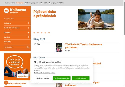 Zobrazit webové stránky Knihovna Boskovice