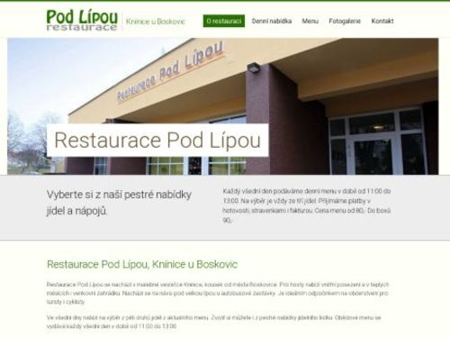 Restaurace Pod Lípou