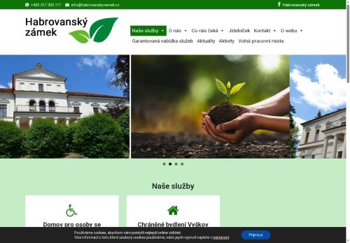 Habrovanský zámek, příspěvková organizace nabízí práci na pozici Pracovník/ce v sociálních službách - přímá obslužná péče v obci Habrovany