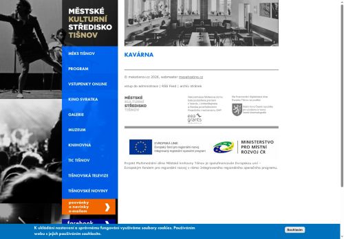 Zobrazit webové stránky Kavárna v muzeu