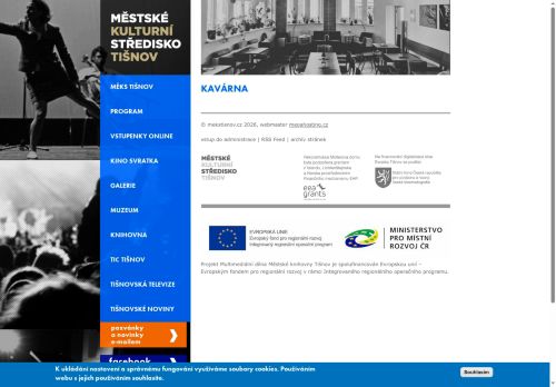 Zobrazit webové stránky Kavárna v muzeu