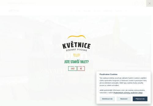 Zobrazit webové stránky Pivovar Květnice