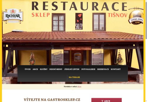 Zobrazit webové stránky Restaurace Sklep
