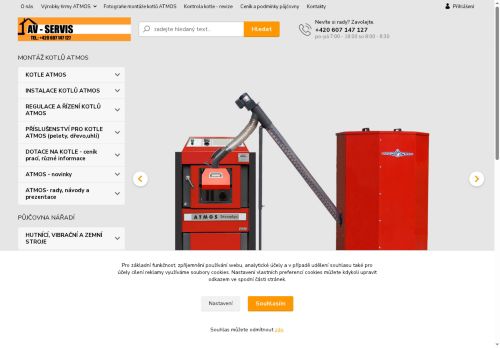Zobrazit webové stránky AV - Servis