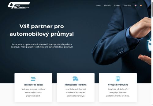 Webové stránky Cars Technology s.r.o., Ondratice