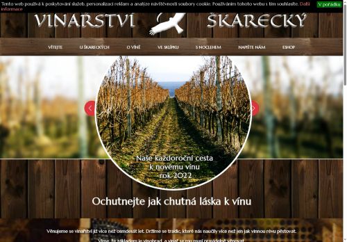Zobrazit webové stránky Vinařství Škarecký