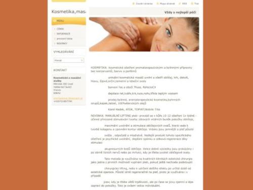 Kosmetika a masáže Procházková Lenka