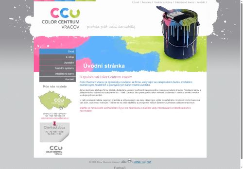 Zobrazit webové stránky Color Centrum Vracov