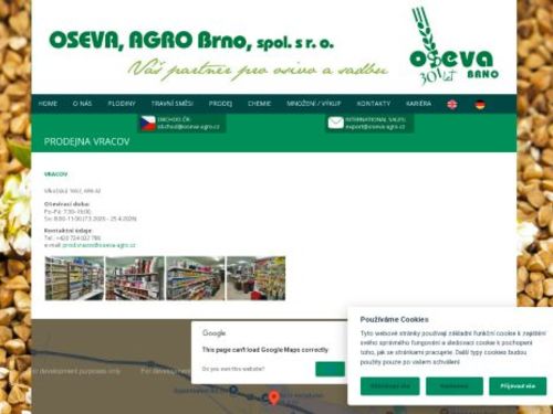 OSEVA AGRO Brno - Vracov