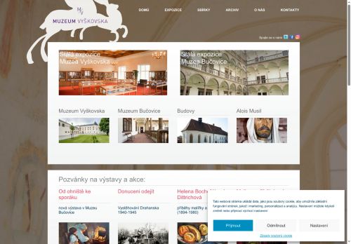 Zobrazit webové stránky Muzeum Vyškovska