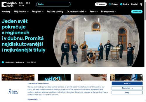 Zobrazit webové stránky Jeden svět Boskovice