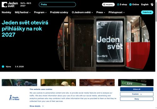 Zobrazit webové stránky Jeden svět Boskovice