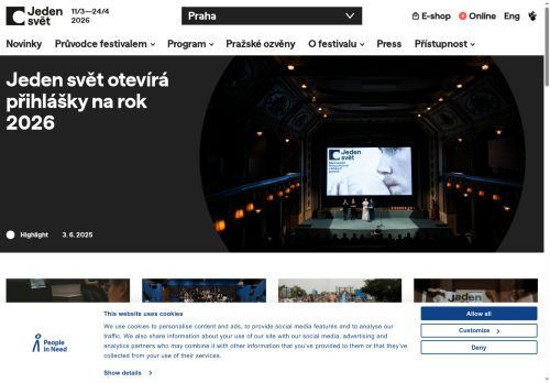 Zobrazit webové stránky Jeden svět Boskovice
