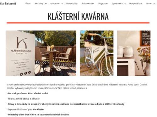 Klášterní kavárna Porta coeli