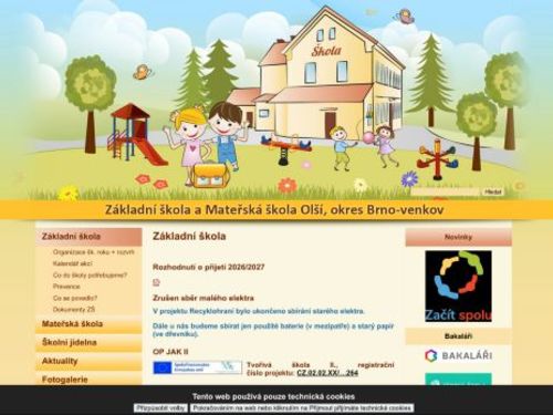 Základní škola a Mateřská škola Olší