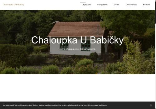 Zobrazit webové stránky Chaloupka U Babičky