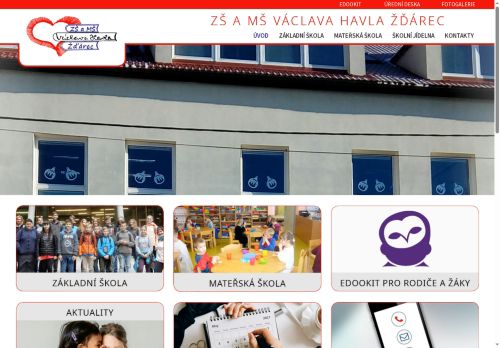Zobrazit webové stránky Základní škola a Mateřská škola Václava Havla Žďárec