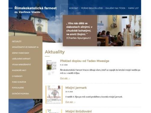 Římiskokatolická farnost sv. Vavřince Vracov
