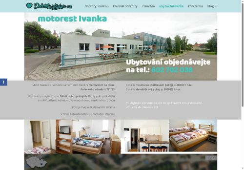 Zobrazit webové stránky Motel Ivanka