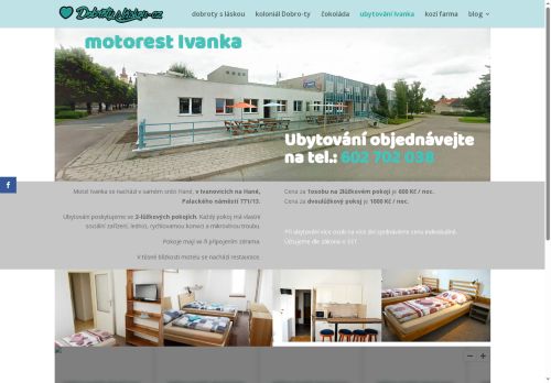 Zobrazit webové stránky Motel Ivanka