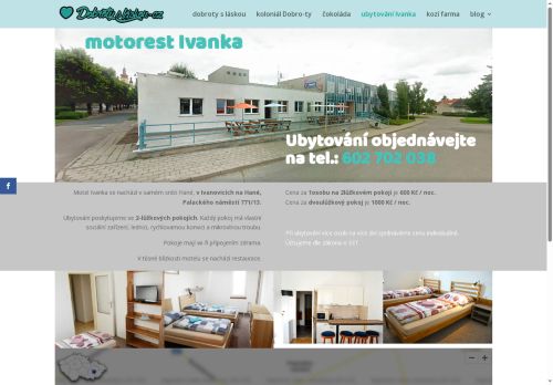 Zobrazit webové stránky Motel Ivanka