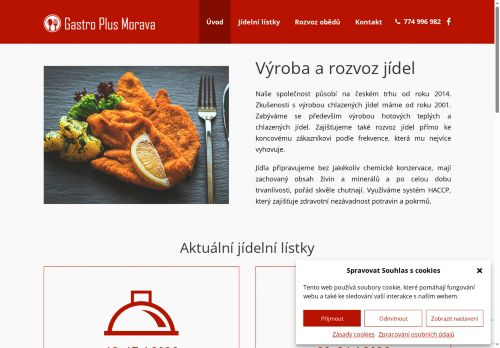 Zobrazit webové stránky Gastro Plus Morava