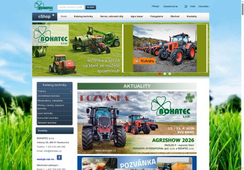 Zobrazit webové stránky Bohatec s.r.o.