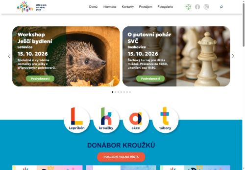 Zobrazit webové stránky Středisko volného času Boskovice