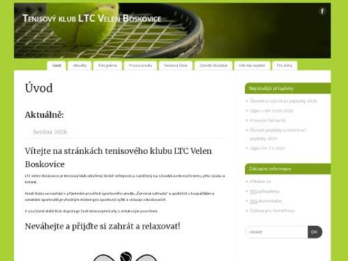 Tenisové kurty LTC Velen