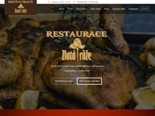 Restaurace a pizzerie Zlatá Růže