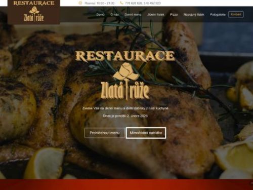 Restaurace a pizzerie Zlatá Růže