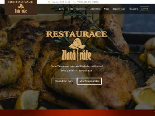 Restaurace a pizzerie Zlatá Růže