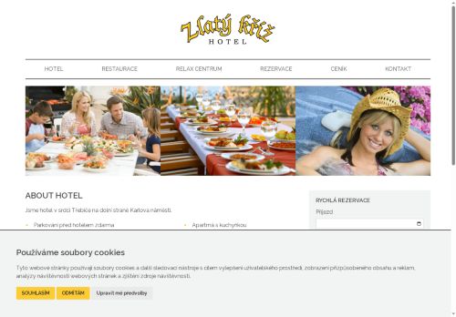 Zobrazit webové stránky Hotel Zlatý kříž