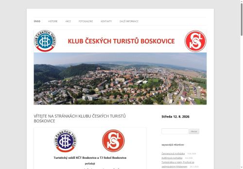 Zobrazit webové stránky Klub českých turistů Boskovice