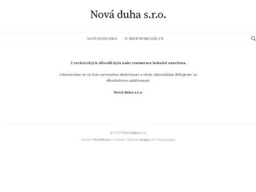 Restaurace Nová duha Sudice