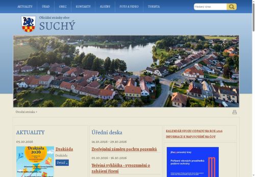Zobrazit webové stránky Suchý - obecní úřad
