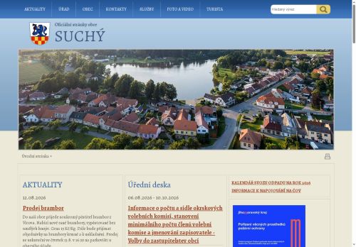Zobrazit webové stránky Suchý - obecní úřad