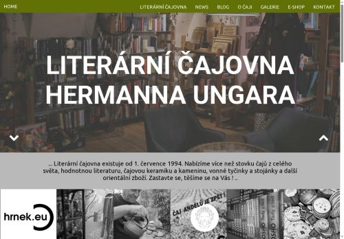 Zobrazit webové stránky Literární čajovna H. Ungara
