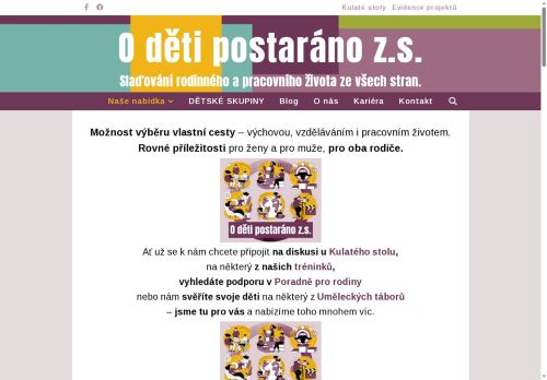 Zobrazit webové stránky O děti postaráno z.s.