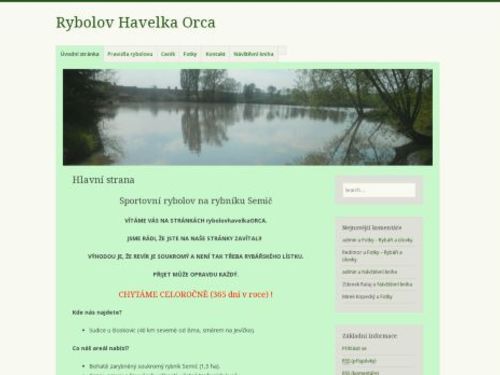 Rybolov Havelka Orca