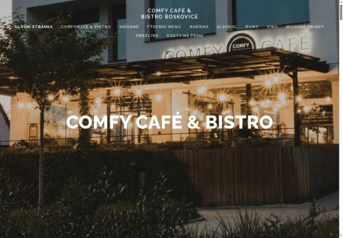 Zobrazit webové stránky Comfy Café