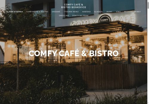 Zobrazit webové stránky Comfy Café