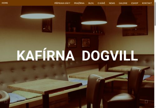 Zobrazit webové stránky Kafírna Dogvill
