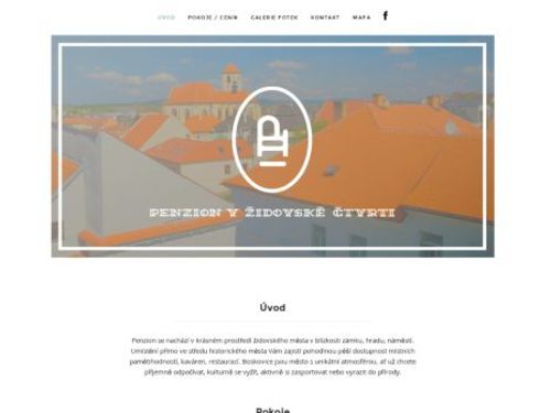 Penzion v židovské čtvrti