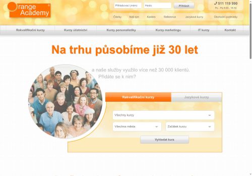 Zobrazit webové stránky Orange Academy plus, s.r.o. – učebna Pohořelice